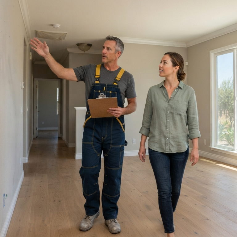 Tulare Painters in communication with the owner
