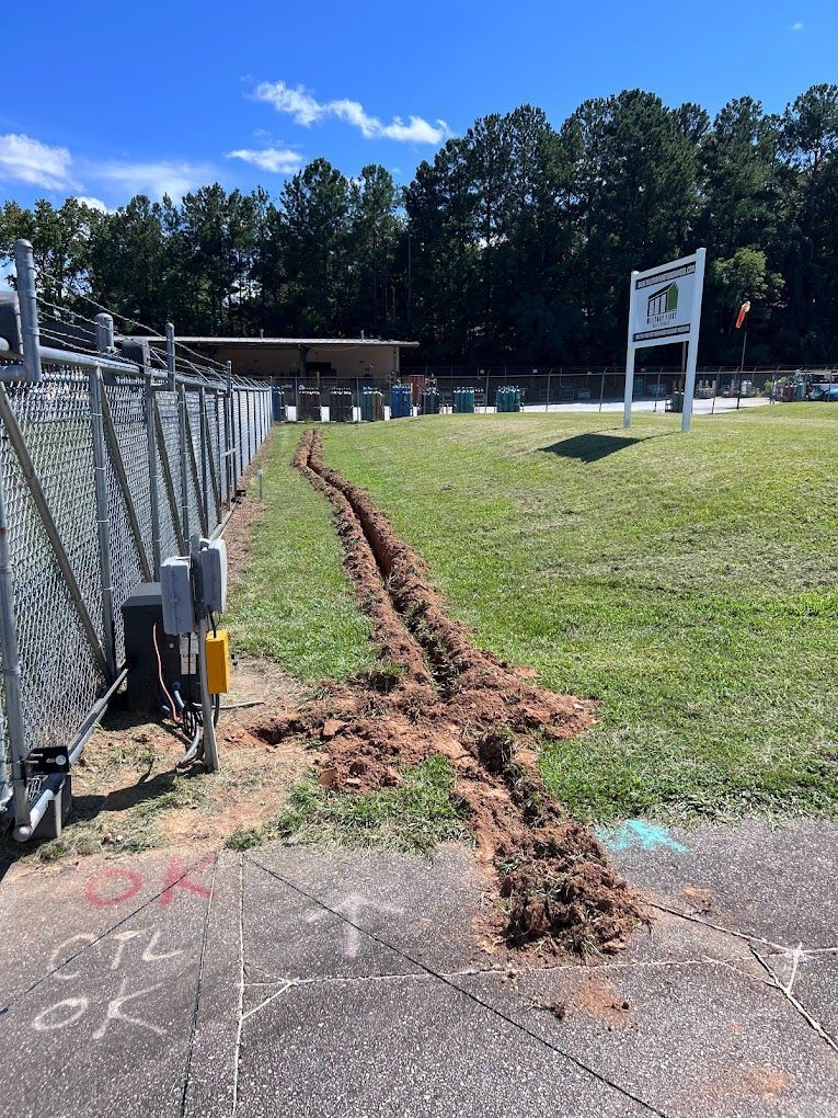 Gate Access Securing the Units at Military First Self Storage in Greenwood, South Carolina.