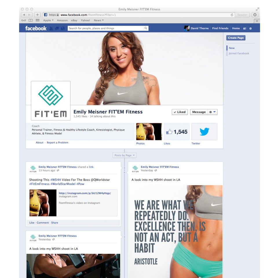 FIT’EM Fitness Facebook page
