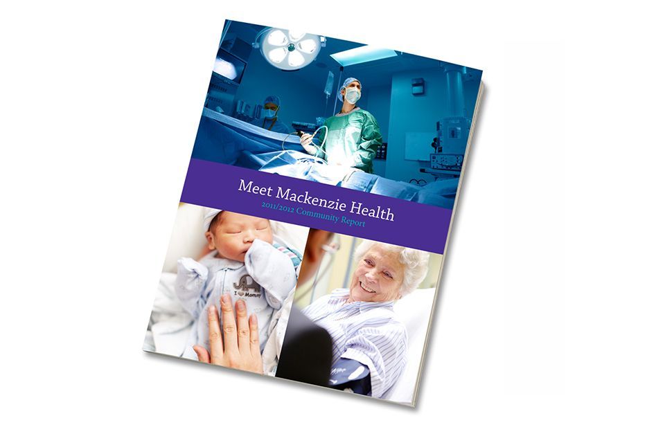 Cover of Mackenzie Health annual report