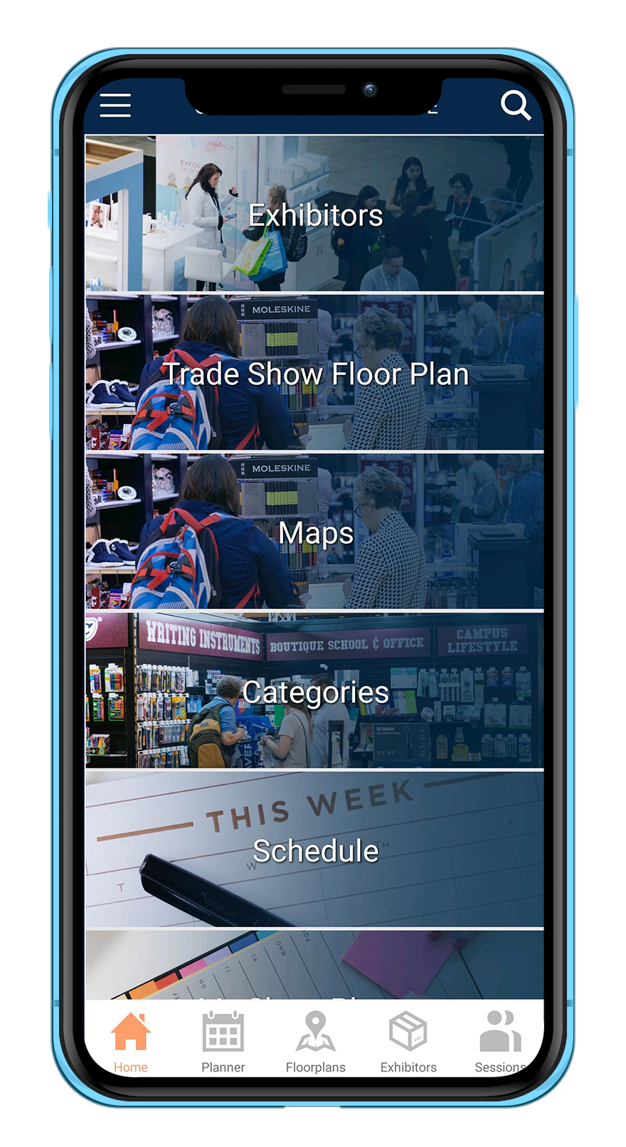 CAMEX100 APP - Organize Your Time and Find Your Way