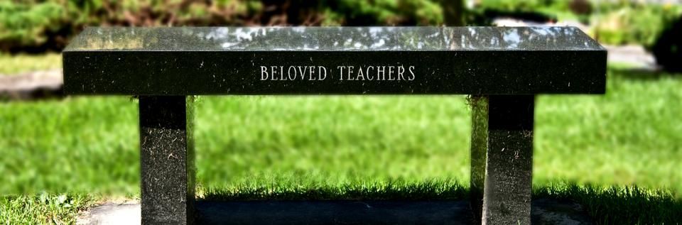 memorial bench
