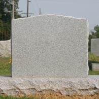 grey granite monument