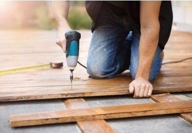 installing exterior decking