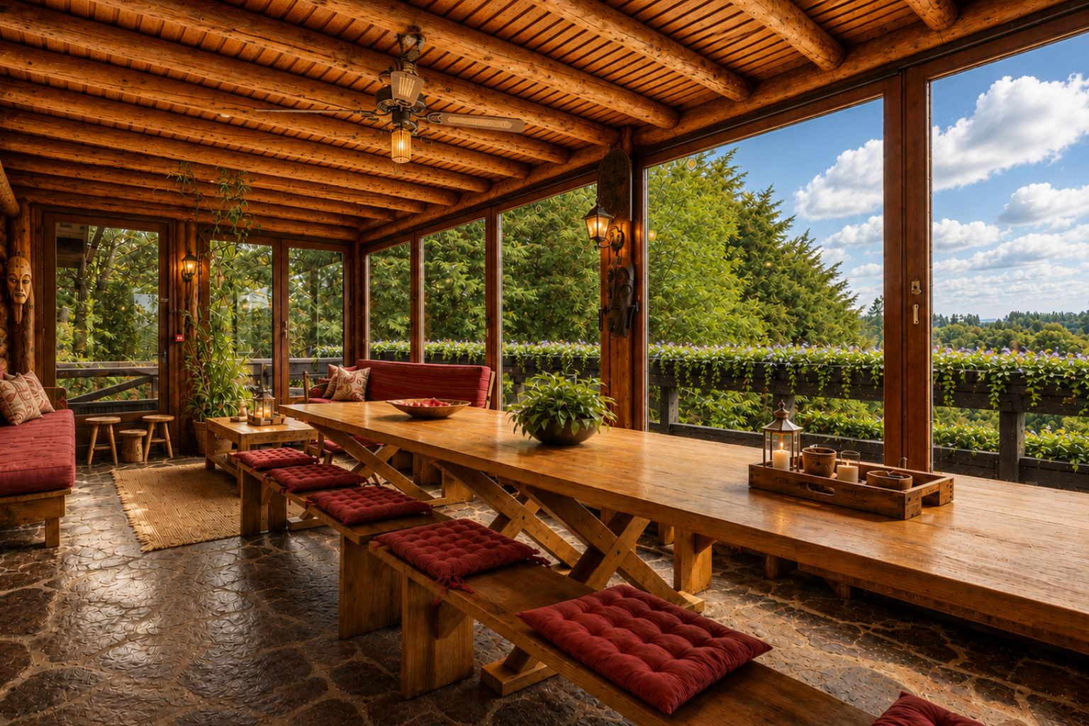 Groepsaccomodatie ardennen met bar Een houten bar met krukken en flessen erop