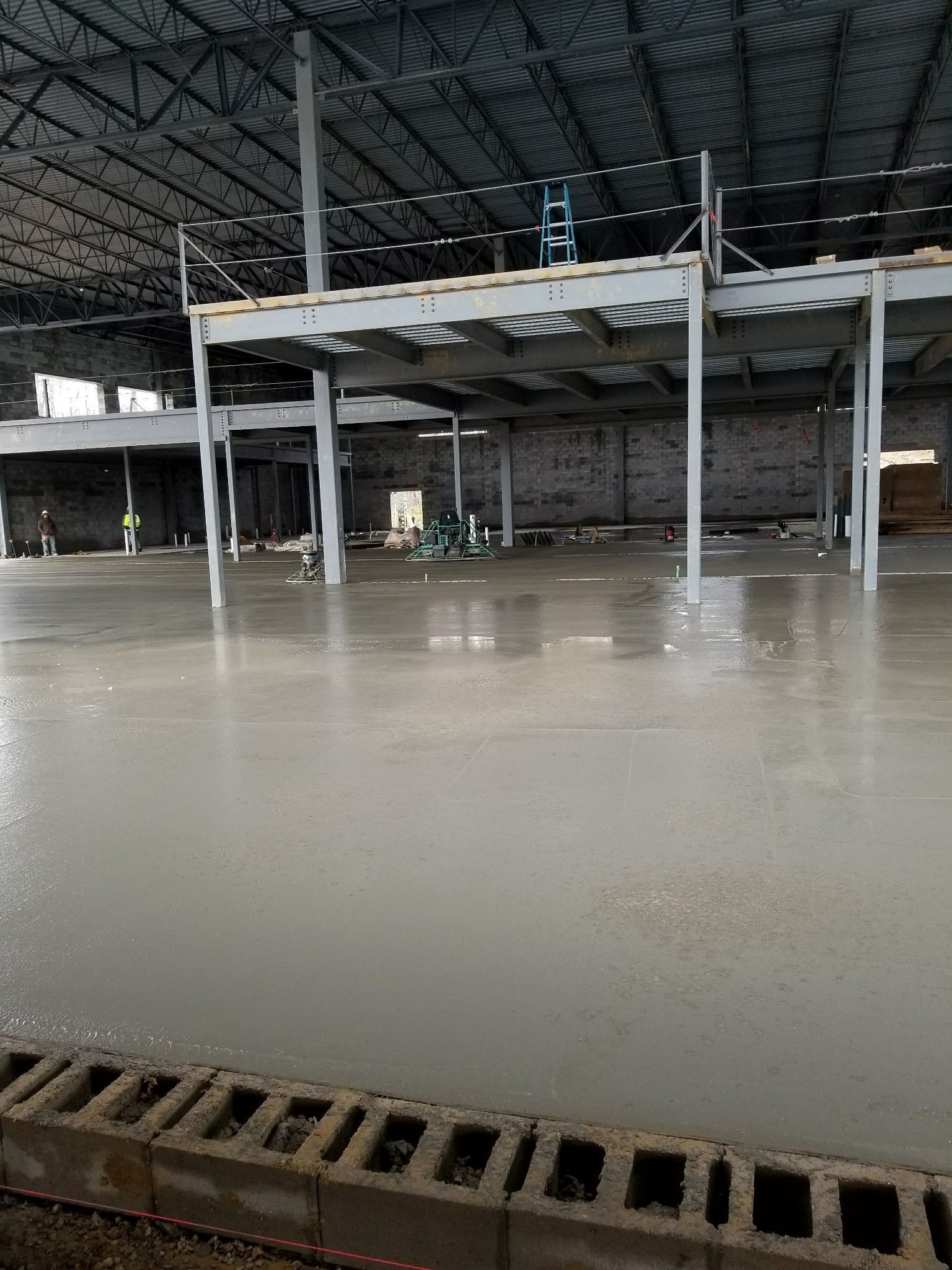 Warehouse New Concrete Flooring — New Albany, IN — Concrete Works