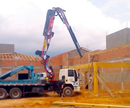 Guindauto – Trabalho com guindauto articulado e Fly Jibe Guindauto – Trabalho com guindauto articulado e Fly Jibe