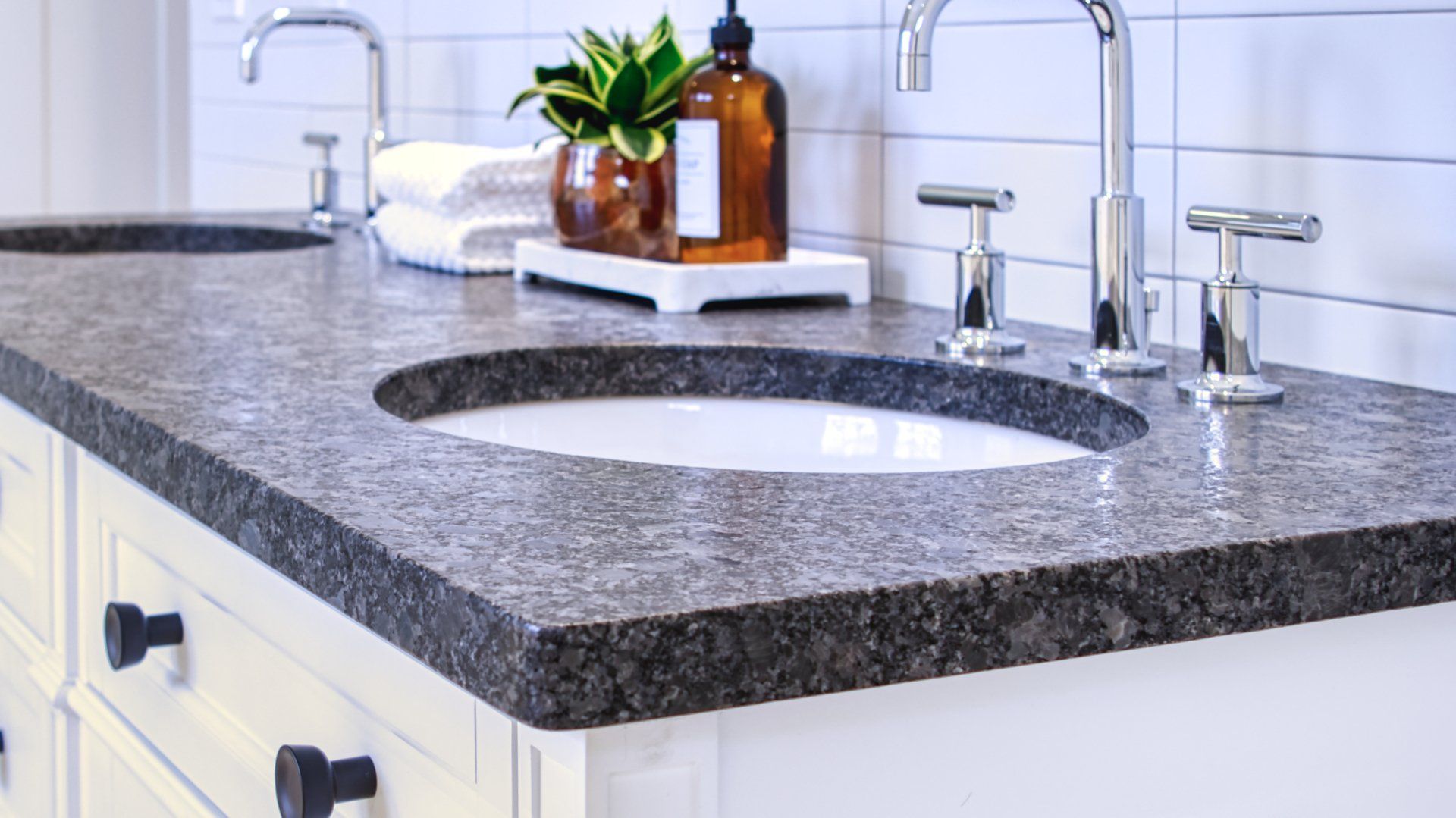 Bannon&Ferrari- granite bathroom countertops