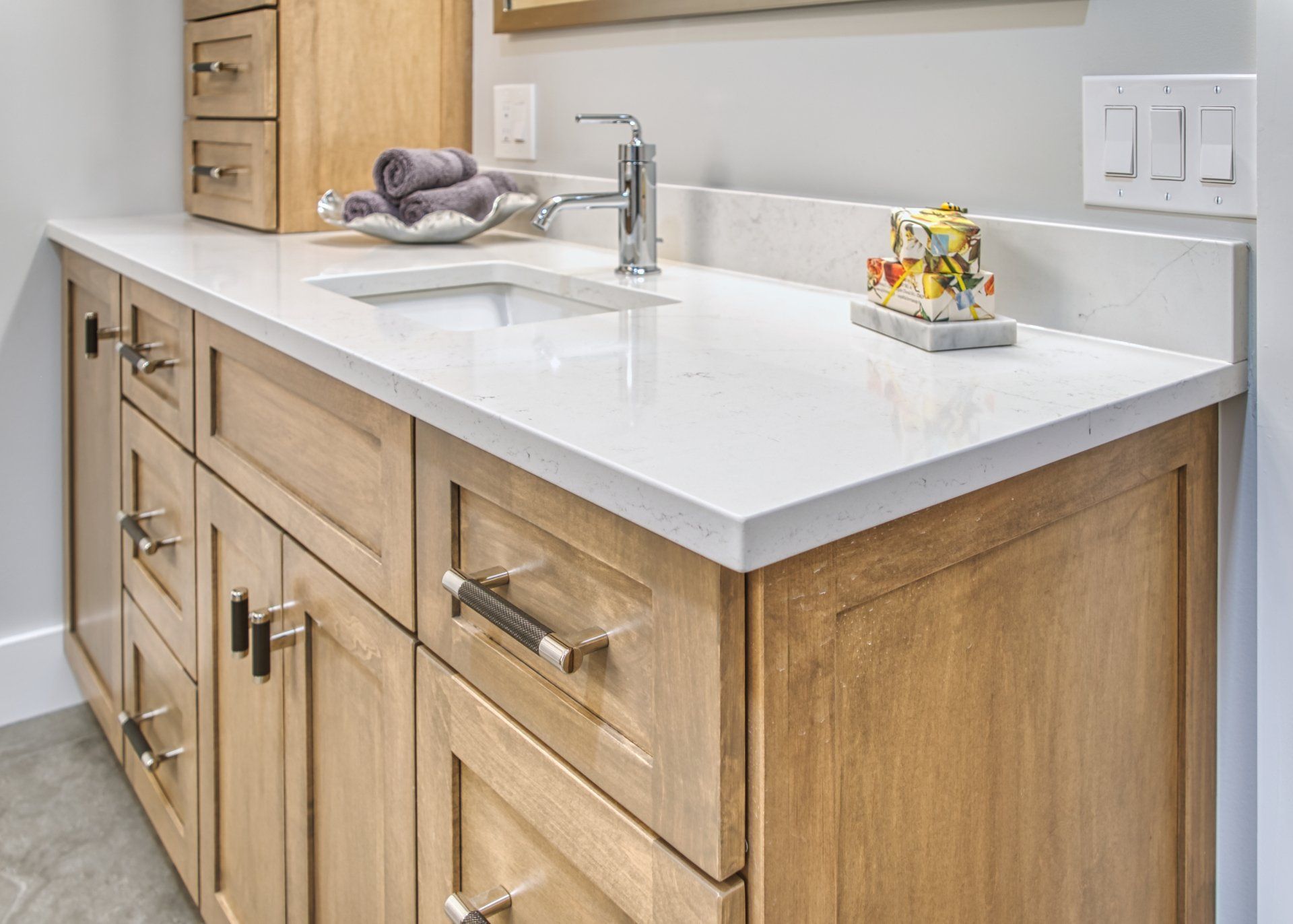 Bannon&Ferrari- marble bathroom countertops