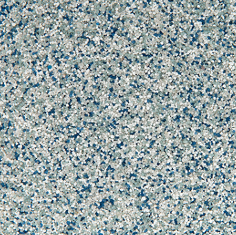 Blue, white, and gray speckled texture.