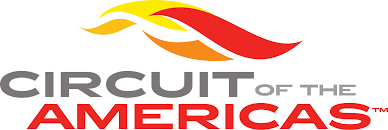 Circuit of the Americas logo: flames over text