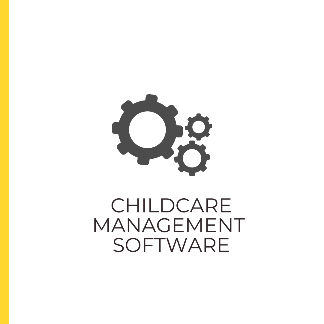 It is a logo for a childcare management software.