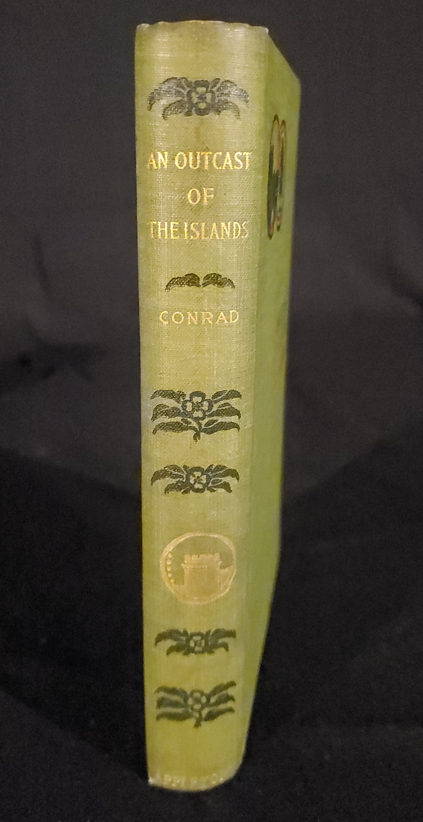 1896 ~AN OUTCAST OF THE ISLANDS ~ JOSEPH CONRAD ~ 1st U.S. Edition HC NEAR FINE