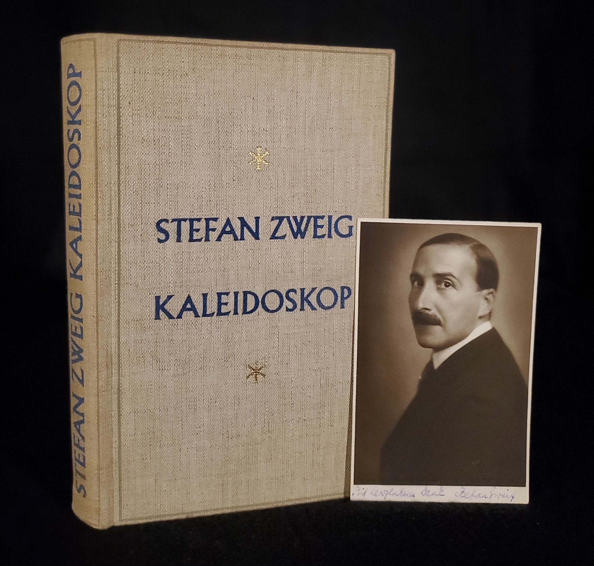 ZWEIG, STEFAN (1881-1942) Kaleidoscope *SIGNED BY ZWEIG* w/ Portrait Photo 1936