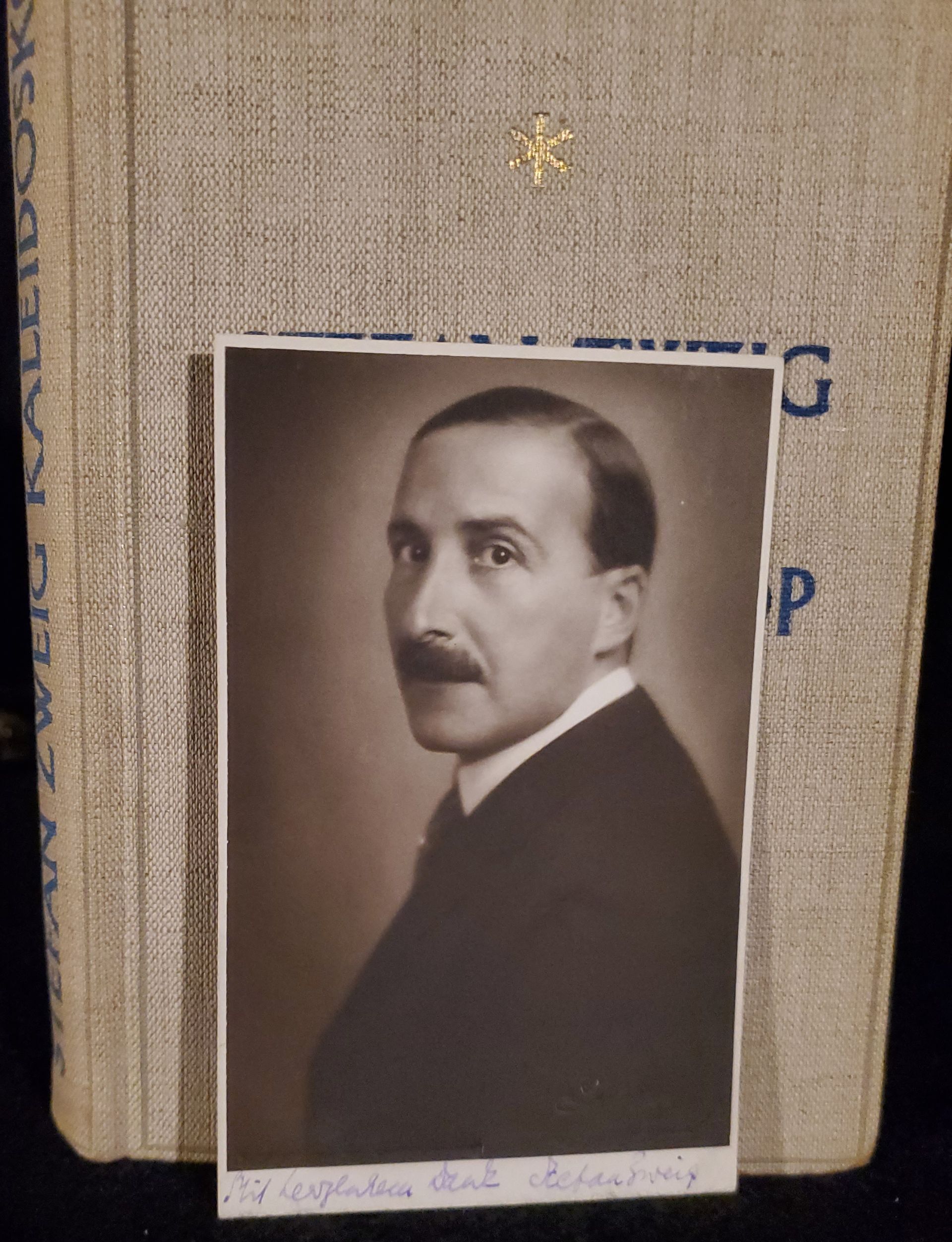 ZWEIG, STEFAN (1881-1942) Kaleidoscope *SIGNED BY ZWEIG* w/ Portrait Photo 1936