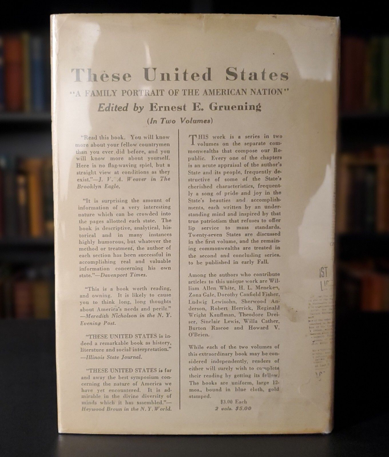 CRYSTALLIZING PUBLIC OPINION by Edward L. Bernays 1st First Ed. ~ 2nd Print 1926