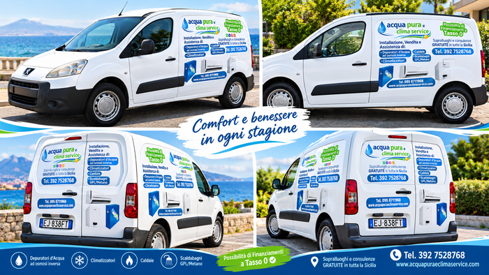 acqua pura e clima service autoveicolo