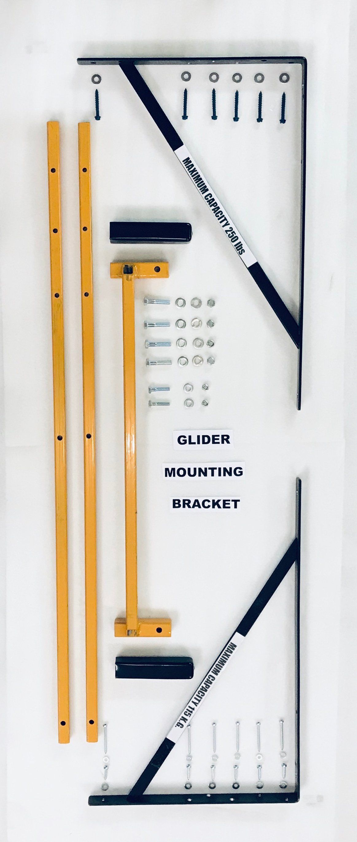 Layout tool with rulers, angles, and wooden pieces, likely for measuring and marking.