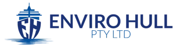 EnviroHull Pty Ltd logo with blue ship icon and text on white background
