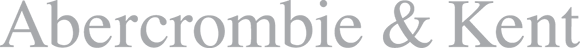 Abercrombie & Kent logo in gray serif text