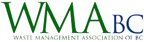 WMA BC logo in green and blue with “Waste Management Association of BC” text