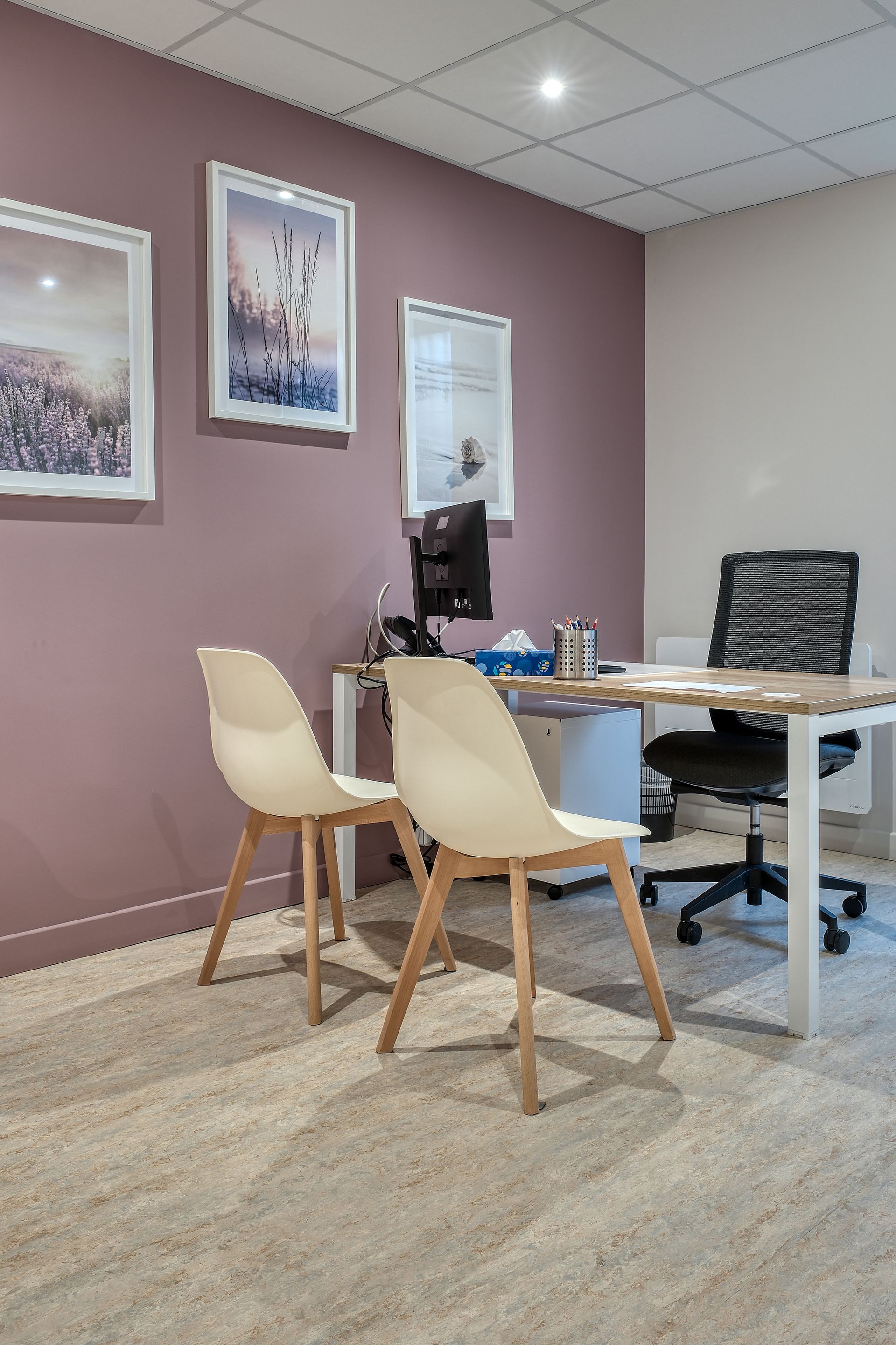 Rénovation d'un local pour association ERP enfants bureaux
