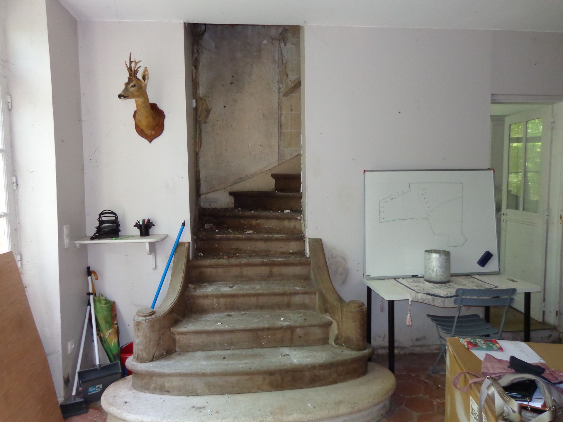 Escalier avant