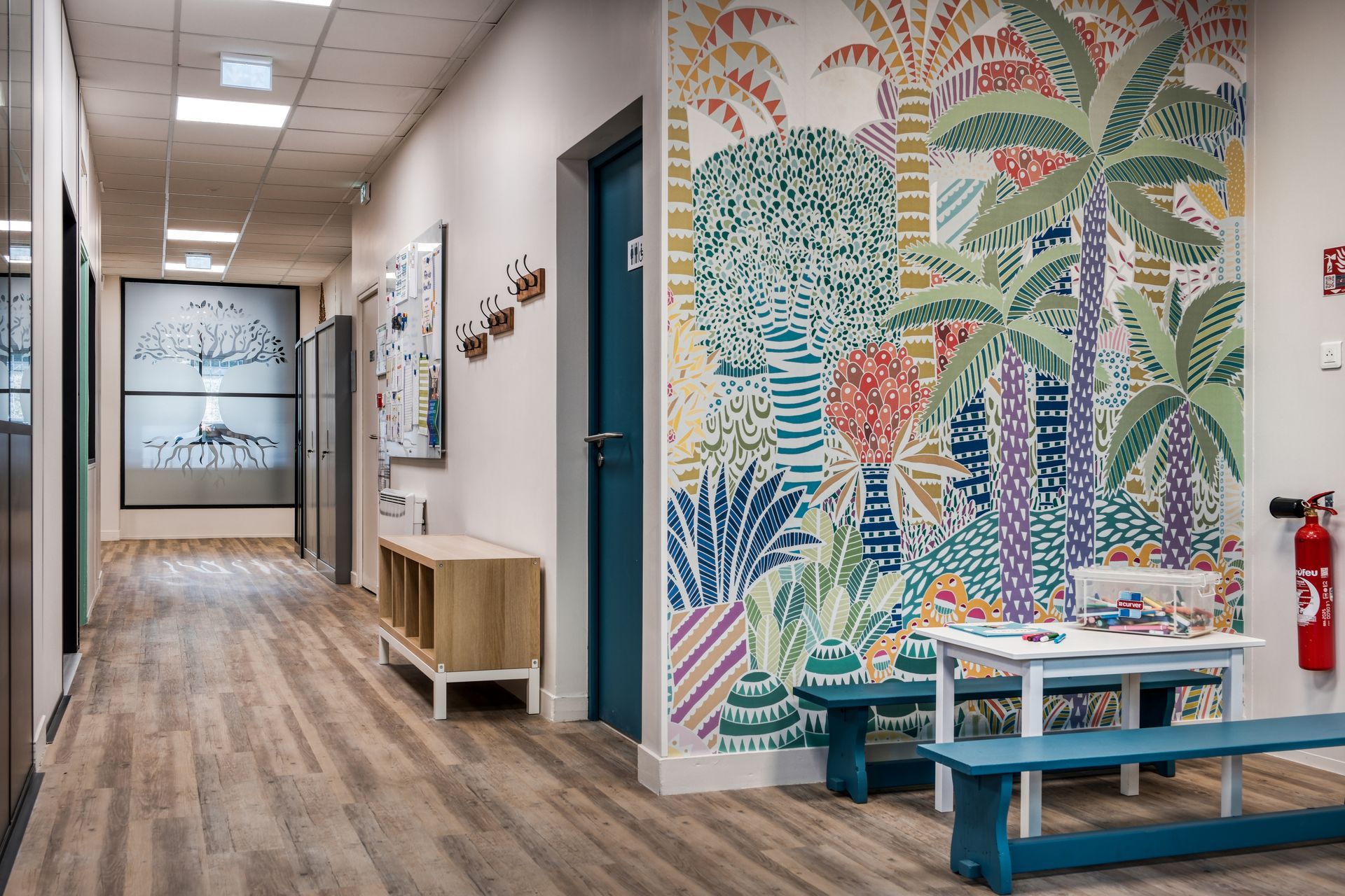 Rénovation d'un local pour association ERP enfants accueil