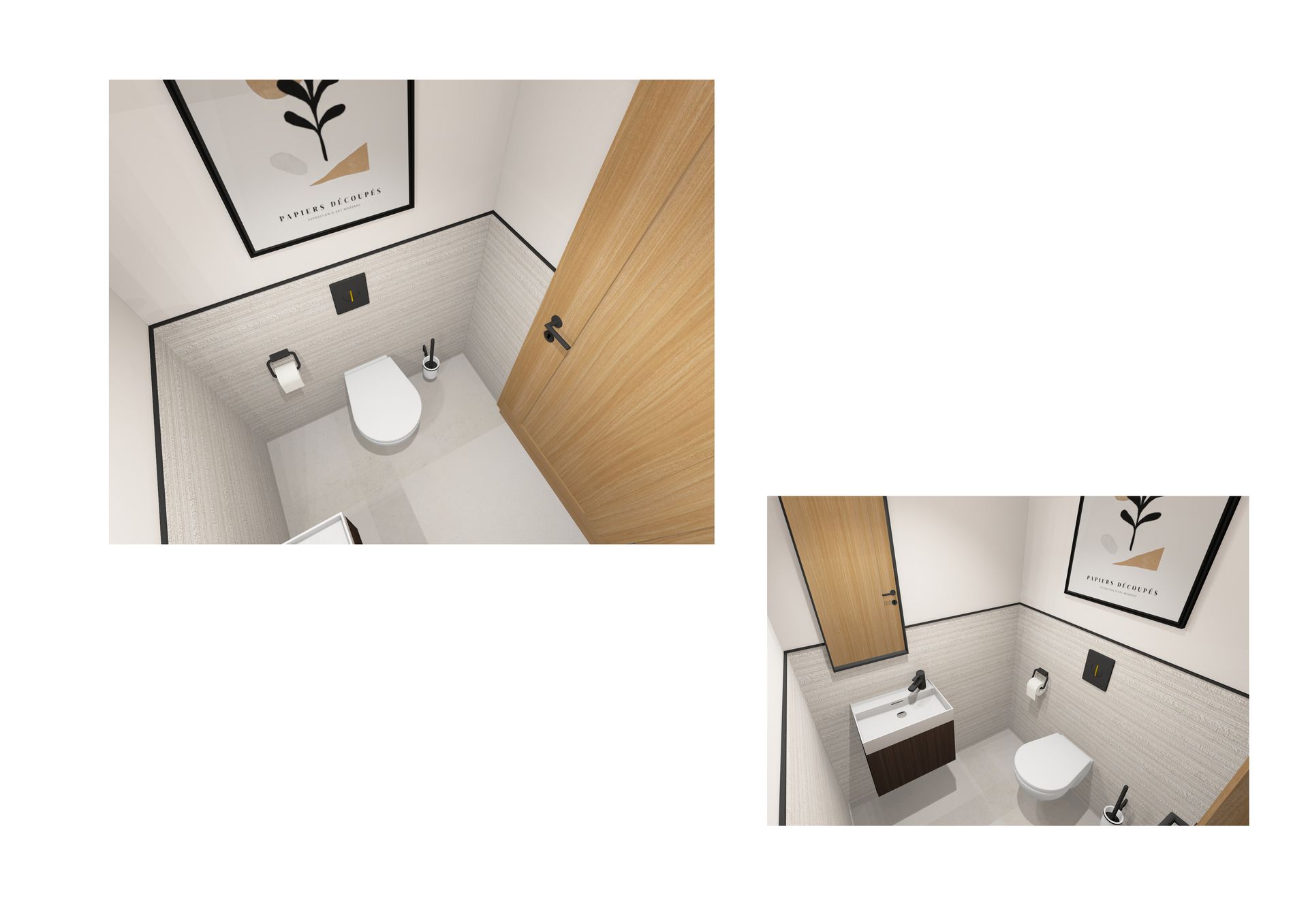 Construction Villa toilettes