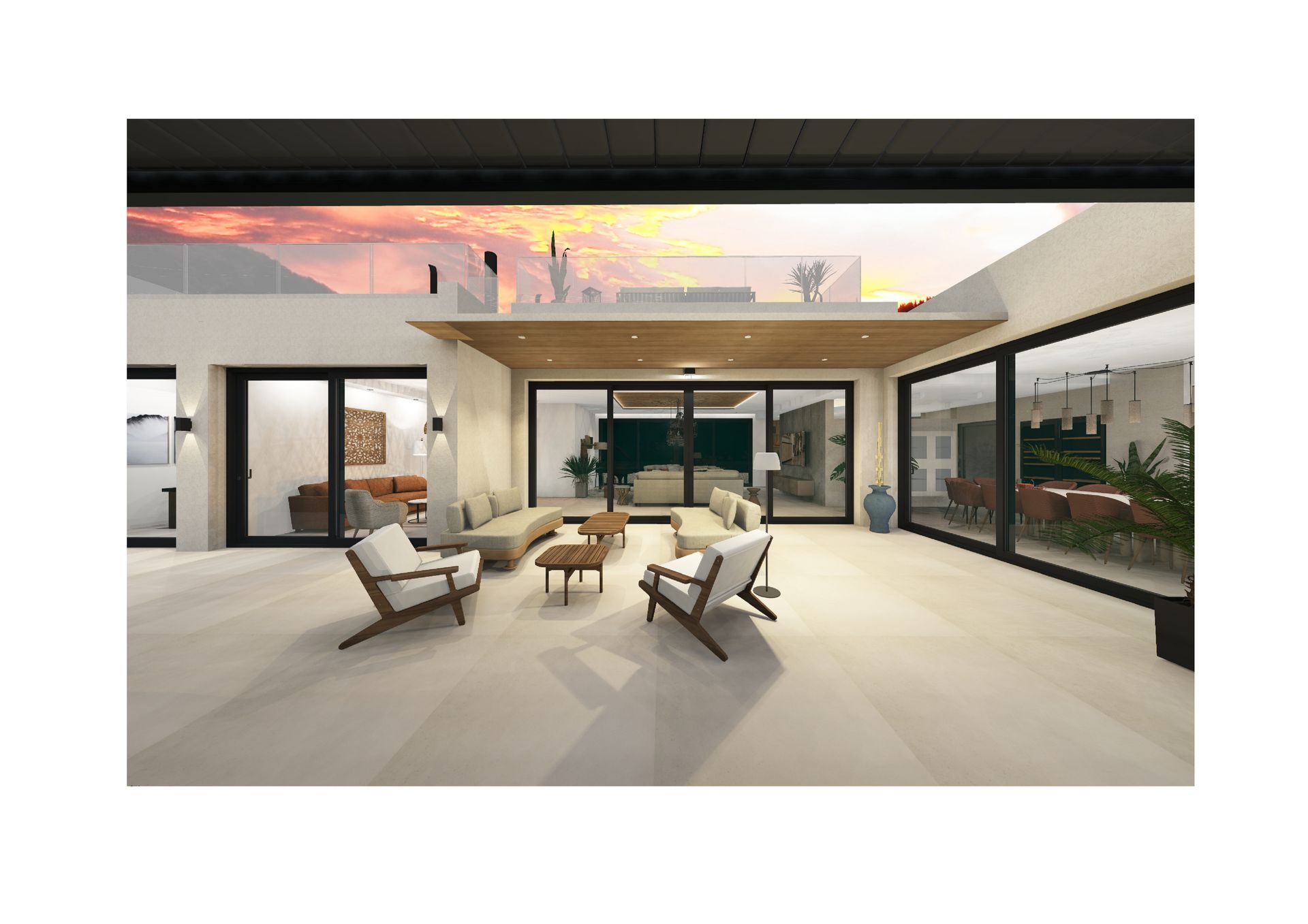 Construction Villa terrasse