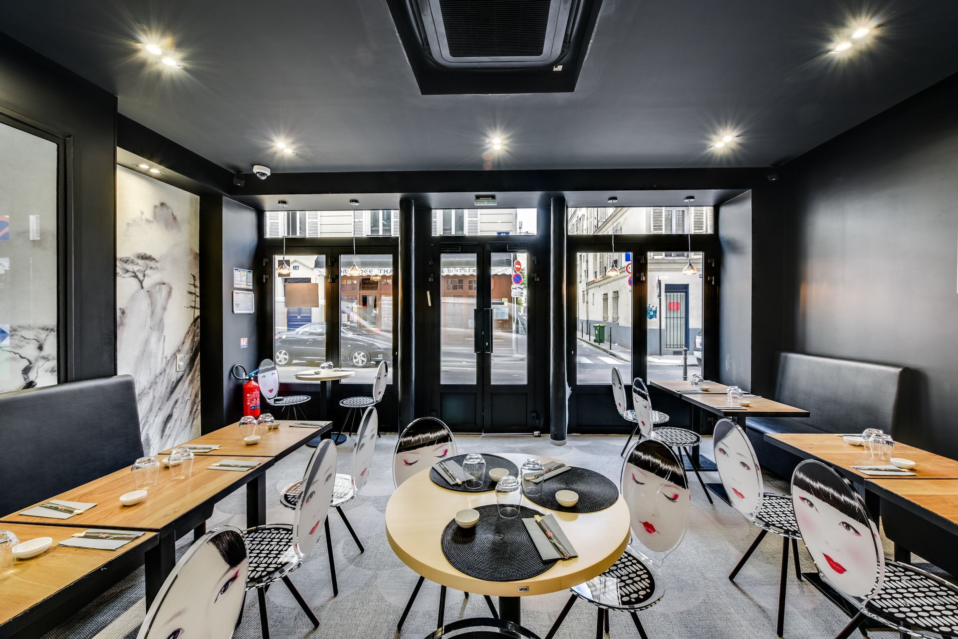 Rénovation restaurant Japonais Paris décoration