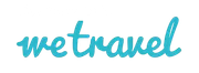 Site powered by Wetravel logo in gray and teal script