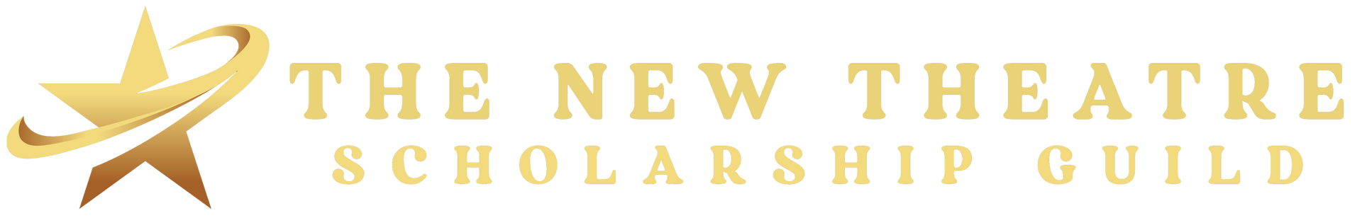 The New Theatre Scholarship Guild logo with a star in the