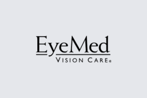 EyeMed Vision Care logo on a light gray background