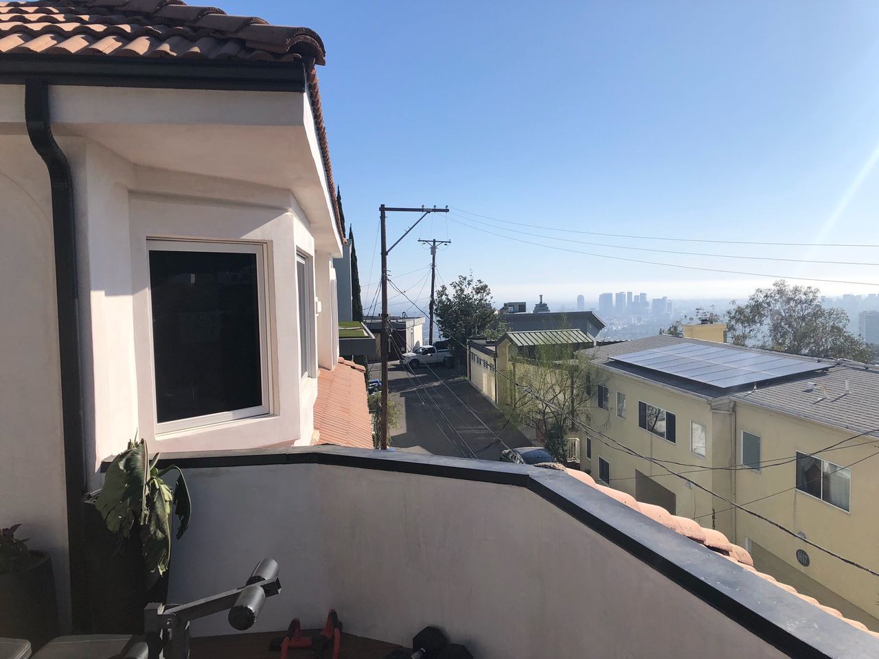 Hollywood Hills overlooking