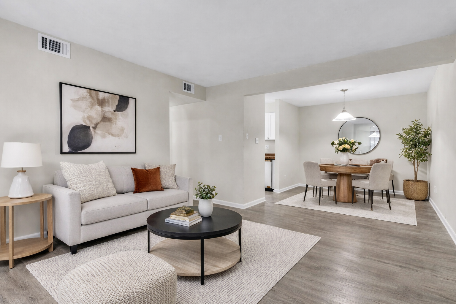 Country Creek Apartment Living Room