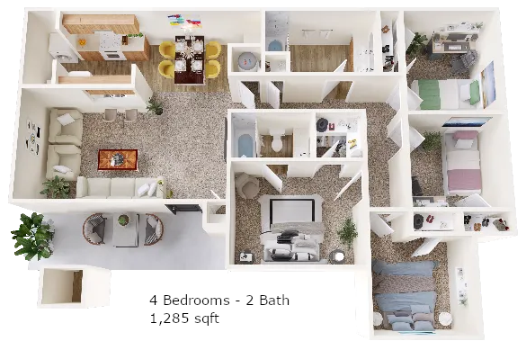 Apartments, Edmond, Pet Friendly, 1 2 3 4 Bedroom, Washer Dryer Connect, 24 Hr Emergency Maintenance, Patio, Floorplan, Pool