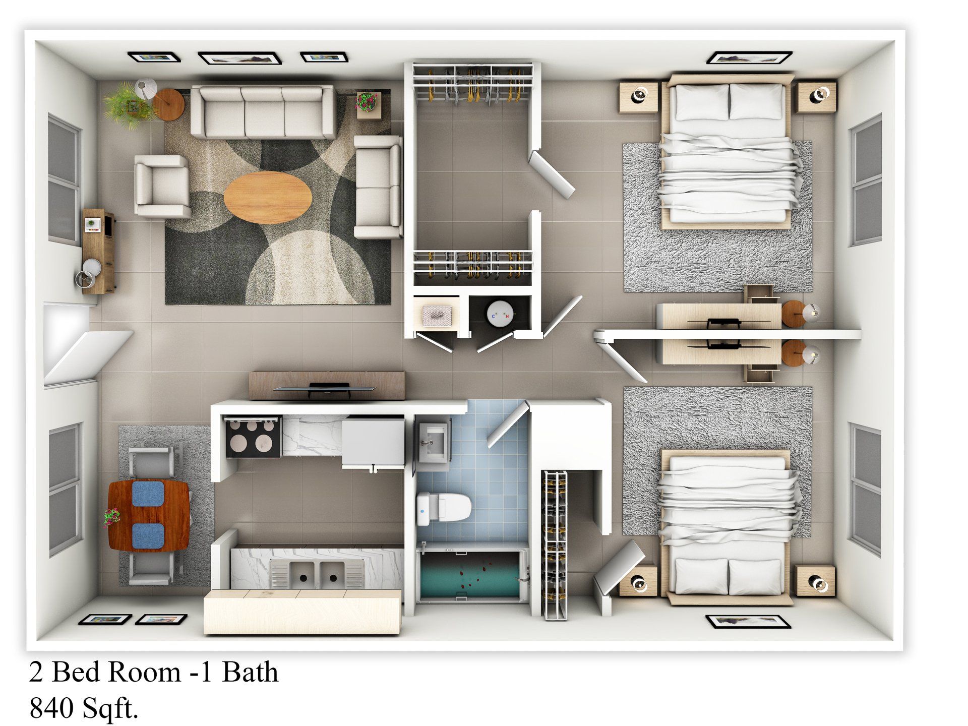 Apartments, Greenville, Affordable, Pet Friendly, 1 2 3 Bedroom, Laundry, 24 Hr Emergency Maintenance, Patio, Pool, Floorplan
