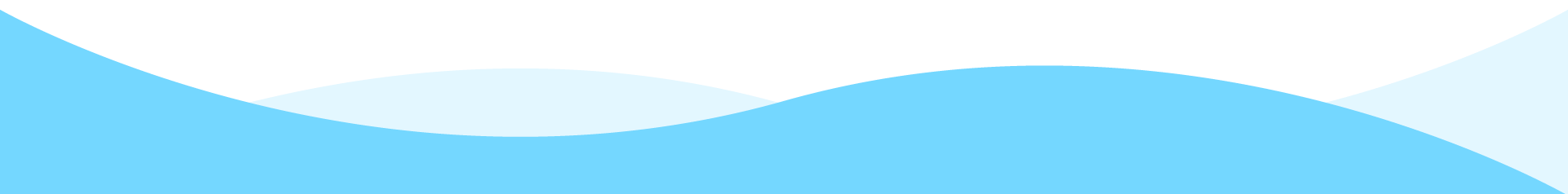 Blaue wellen unten