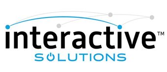 The logo for Interactive Solutions is shown on a white background.