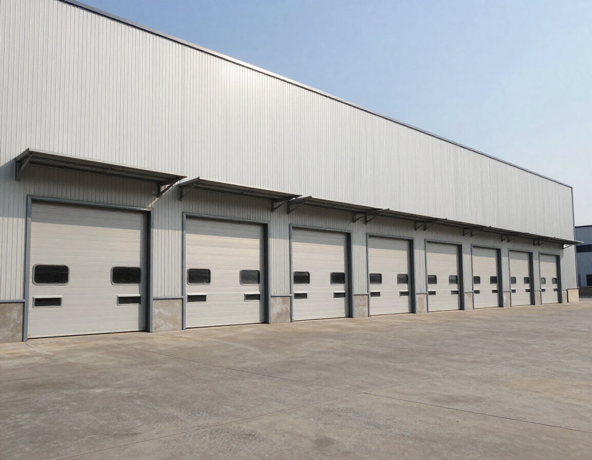 Capannone industriale leggero in acciaio