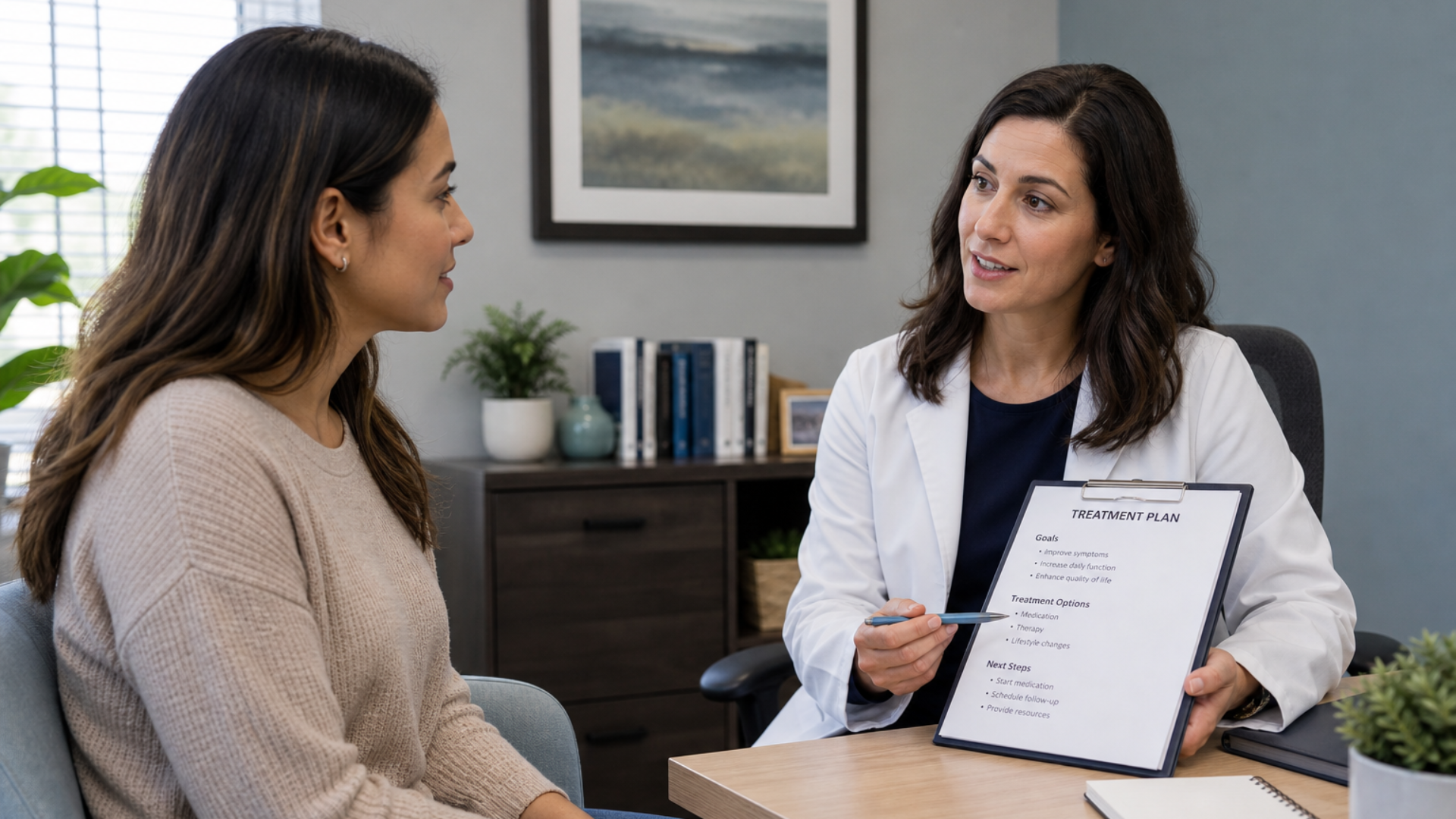mental health therapy consultation discussion