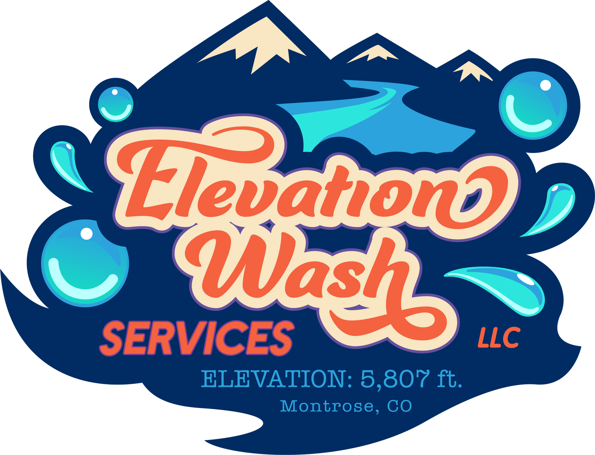 Elevation Wash Services Logo