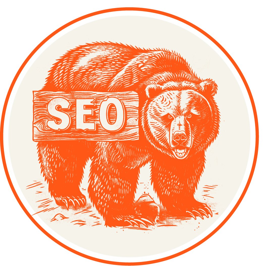 SEO Bear Graphic