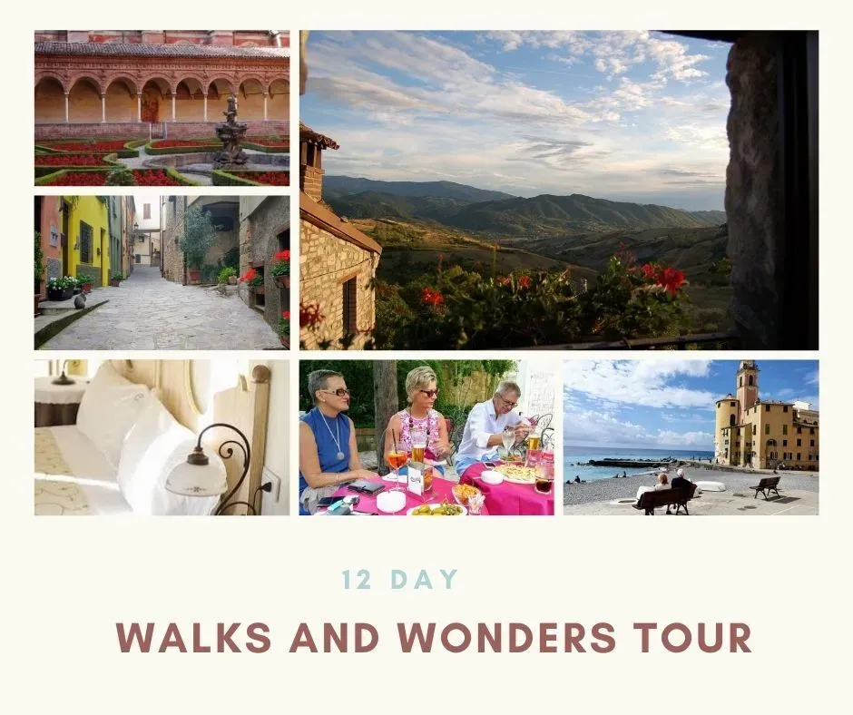 12 days of food, views, and charming towns on foot. Walks and Wonders is our most scenic and social tour.