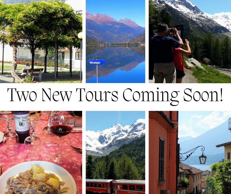 New adventures await! Get ready to explore even more of Italy and Switzerland with our upcoming tours.