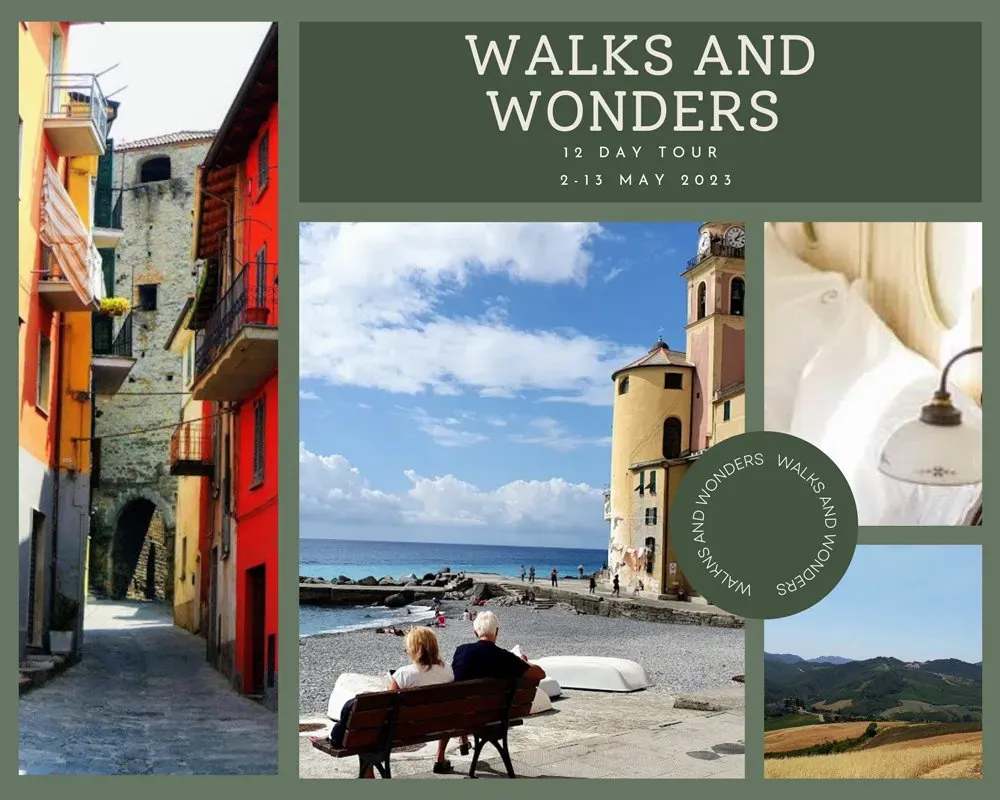12 days of scenic walks, seaside views, rustic charm, and unforgettable discoveries.