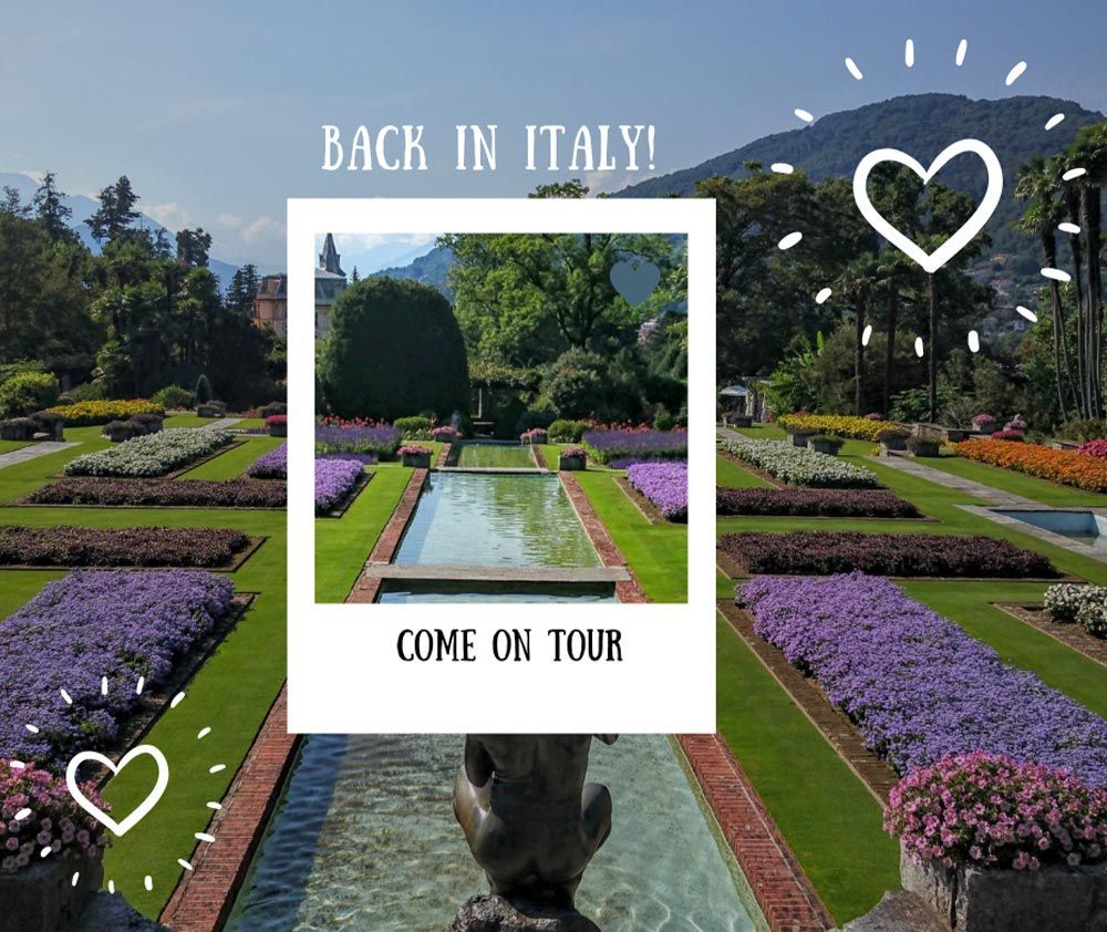 Wander through Italy’s most elegant gardens with us this season.