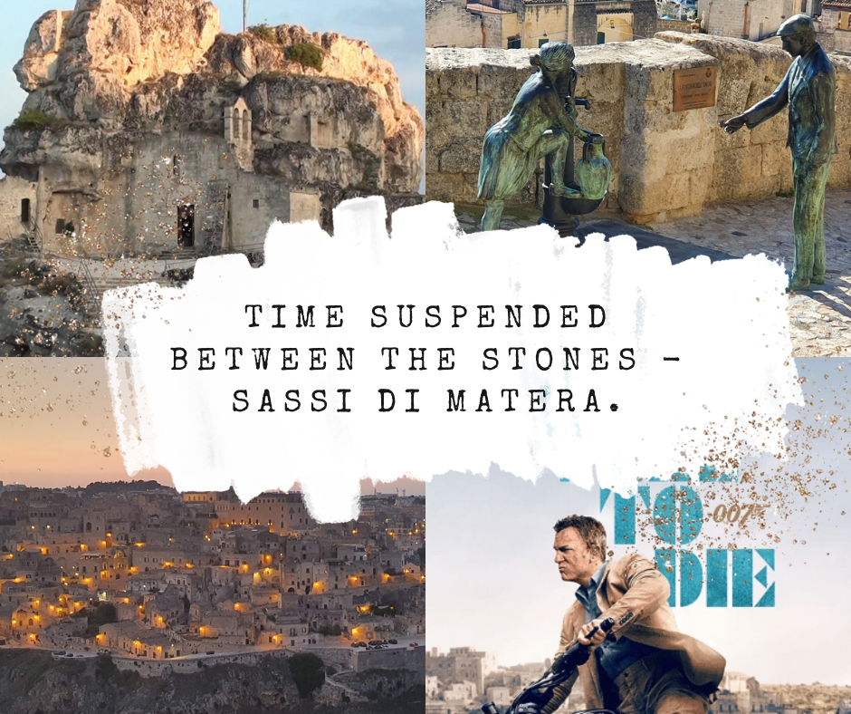 Wander ancient stone alleys, feel centuries of history, and stand where Bond raced through Matera.