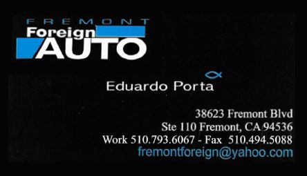 Fremont Foreign Auto | Coelho's Body Repair